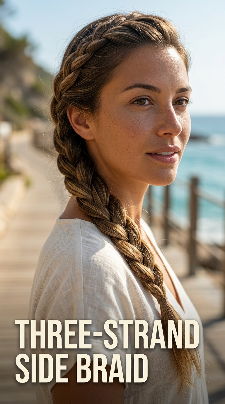 Three-Strand Side Braid