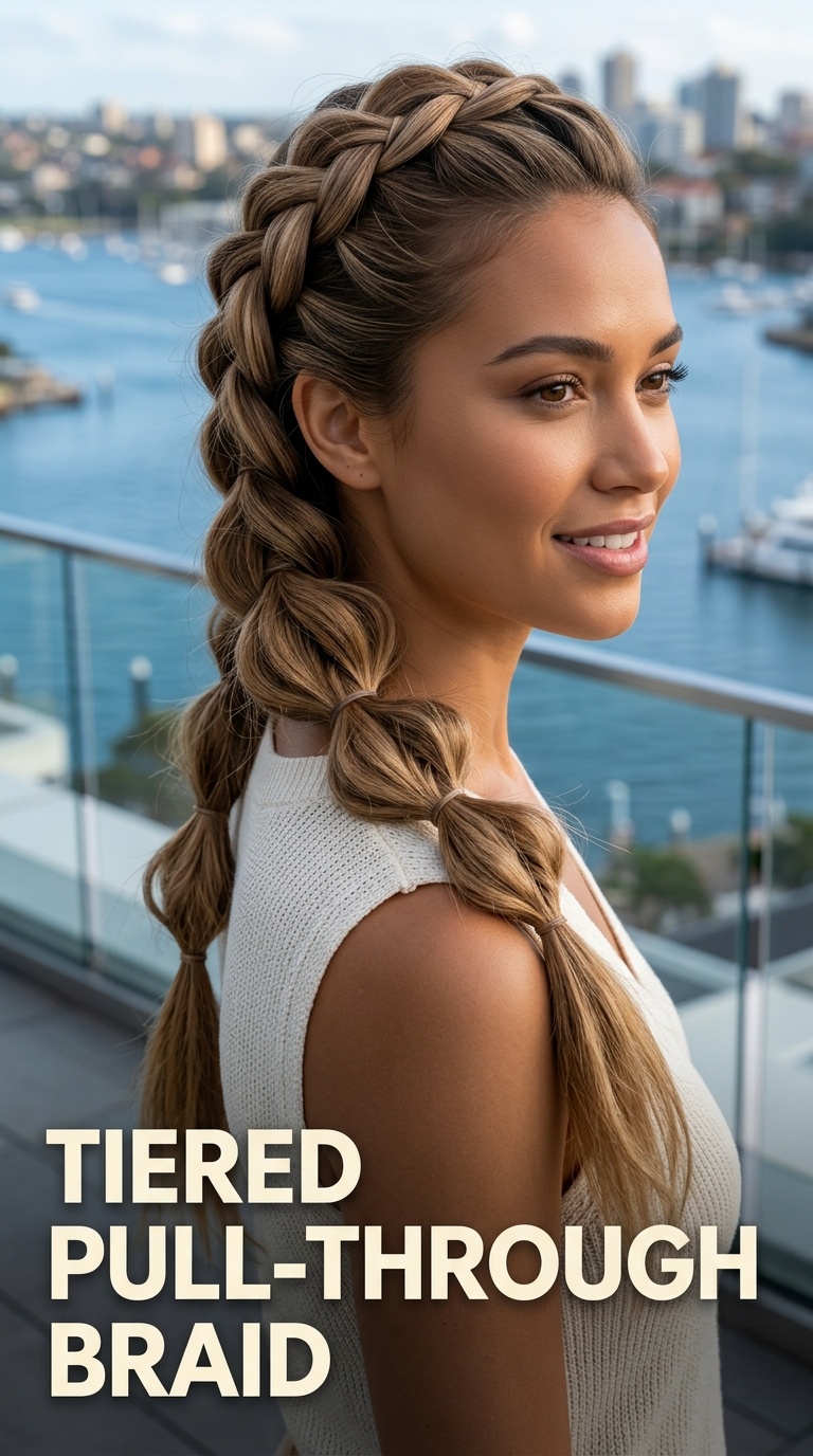Tiered Pull-Through Braid