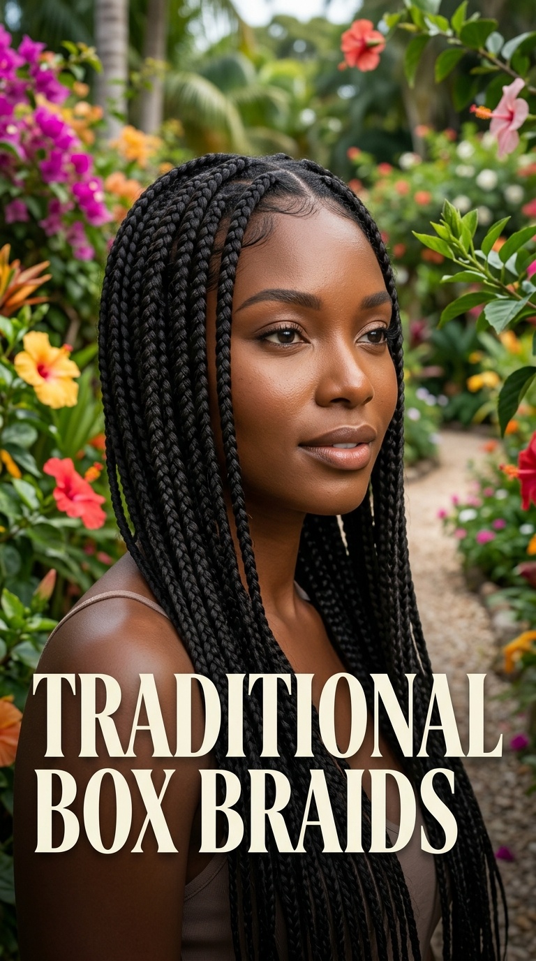 Traditional Box Braids