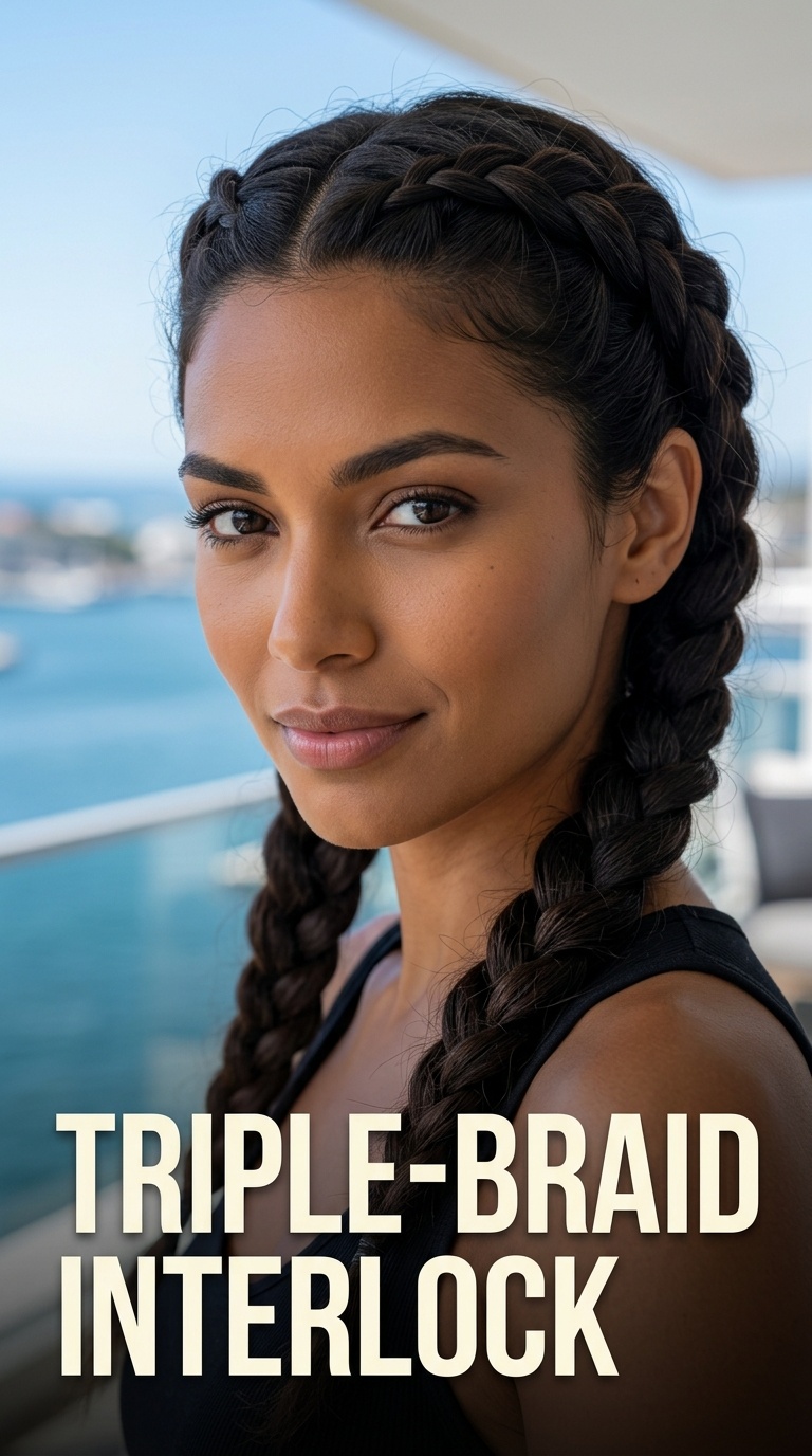 Triple-Braid Interlock