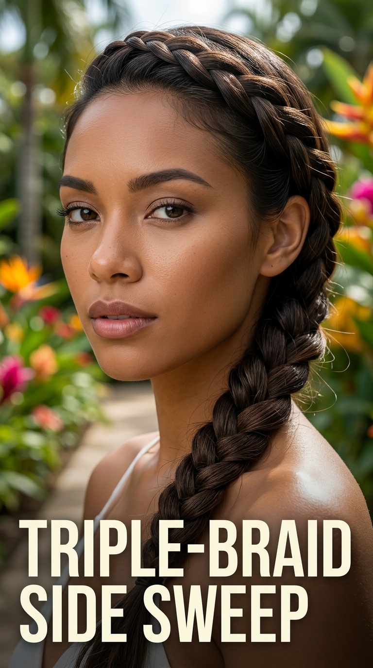 Triple-Braid Side Sweep
