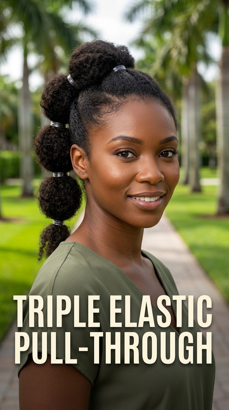 Triple Elastic Pull-Through