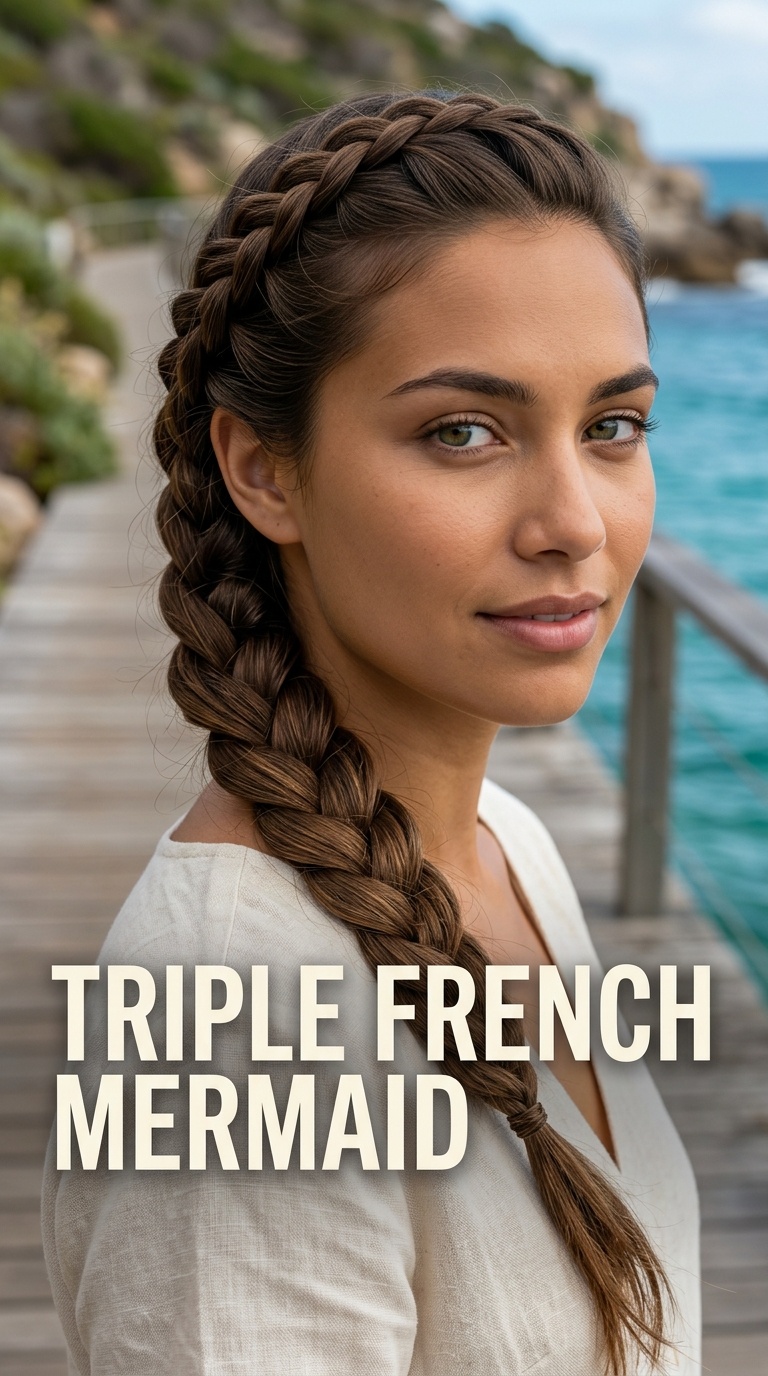 Triple French Mermaid