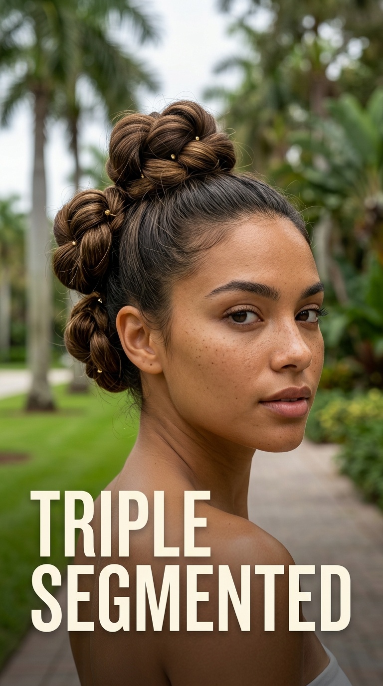 Triple Segmented Buns