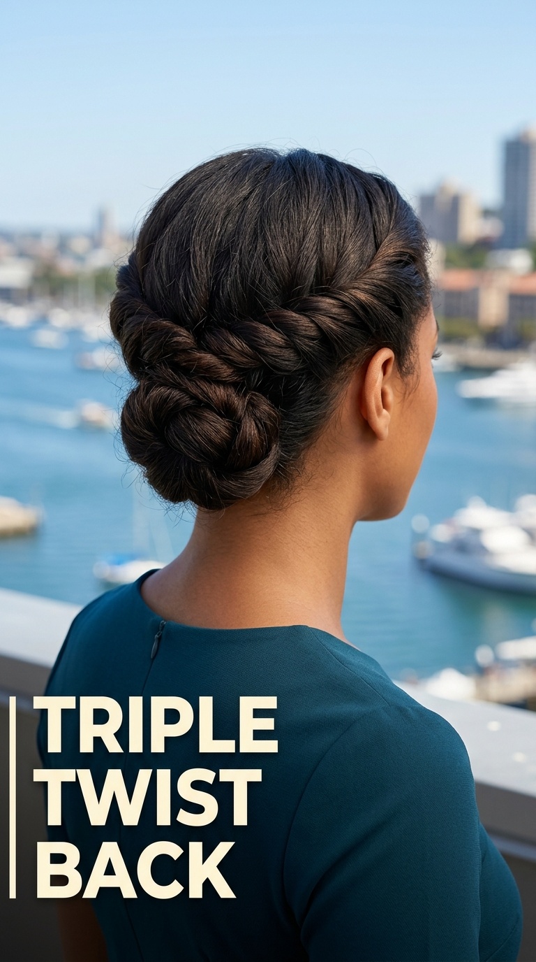 Triple Twist Back