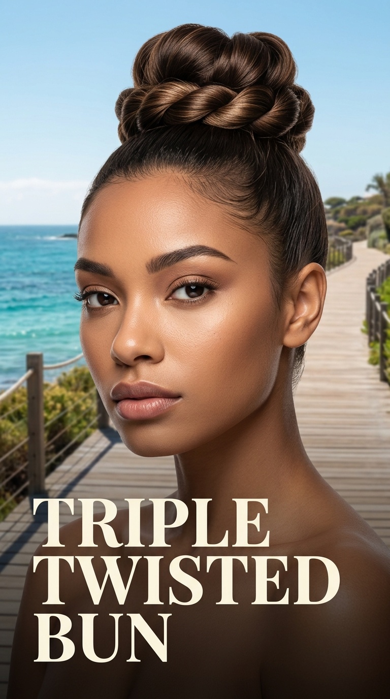 Triple Twisted Bun