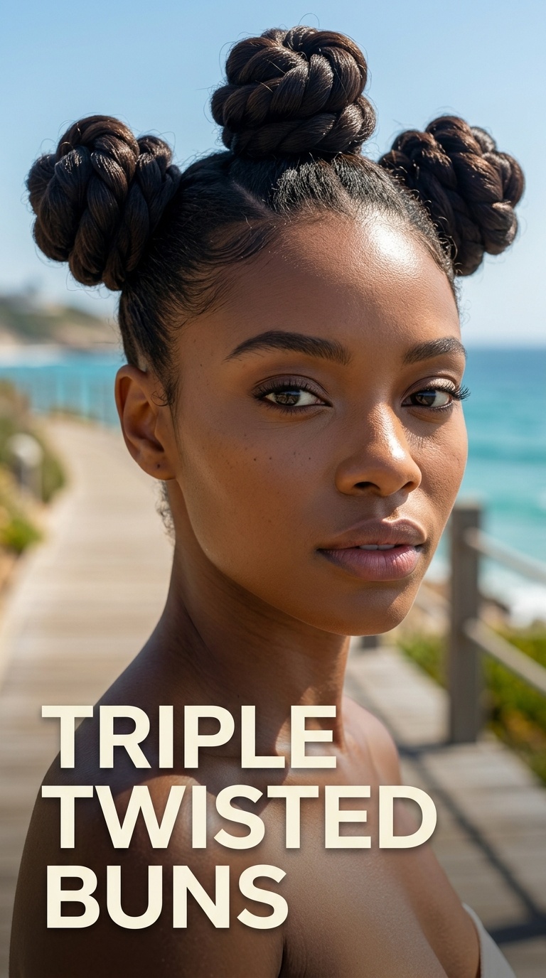 Triple Twisted Buns