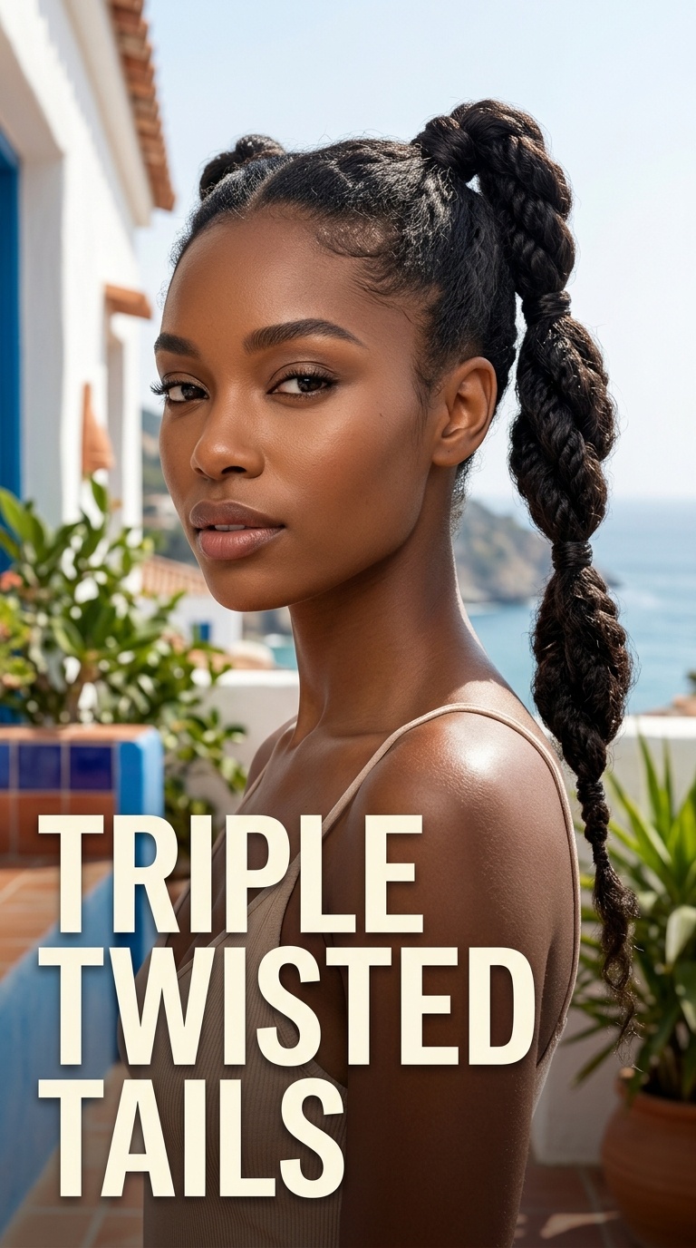 Triple Twisted Tails