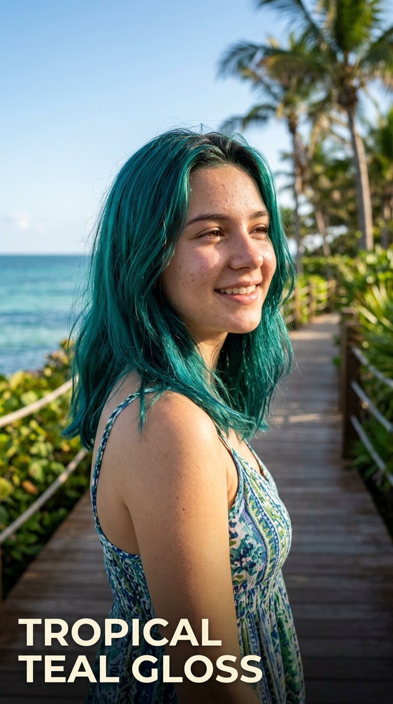 Tropical Teal Gloss