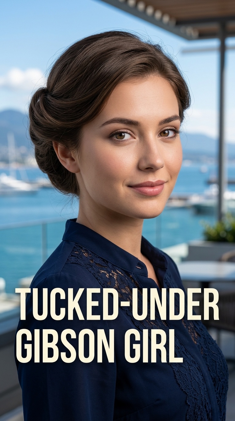 Tucked-Under Gibson Girl
