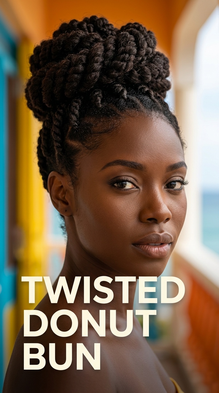 Twisted Donut Bun