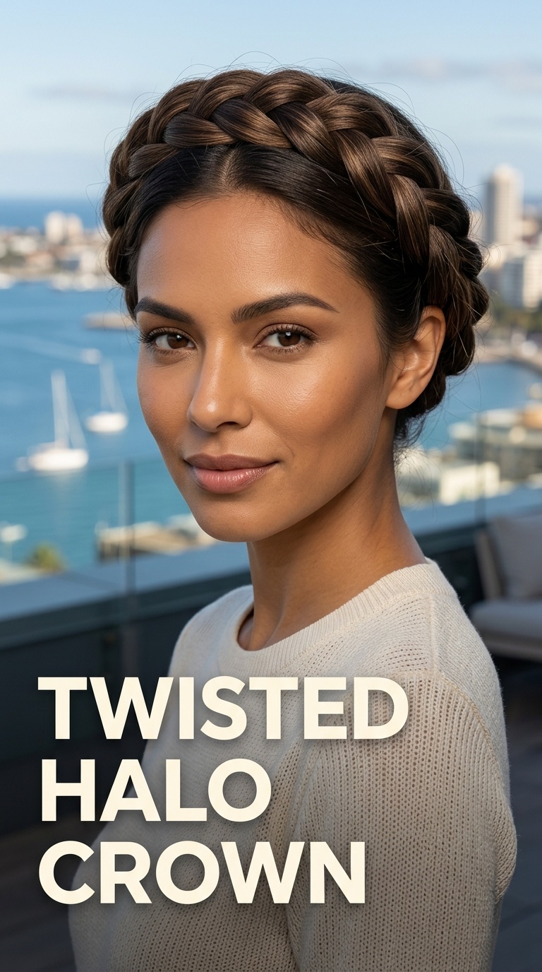 Twisted Halo Crown