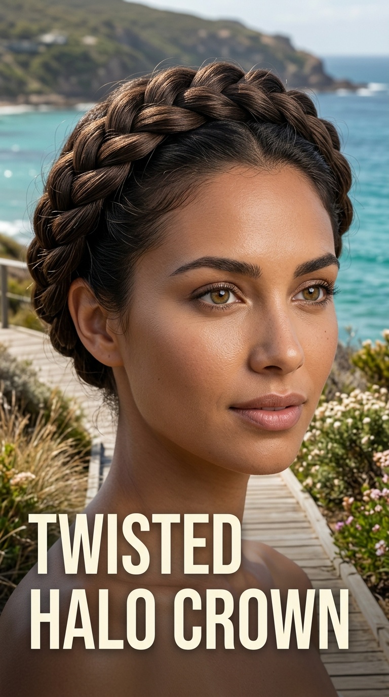 Twisted Halo Crown