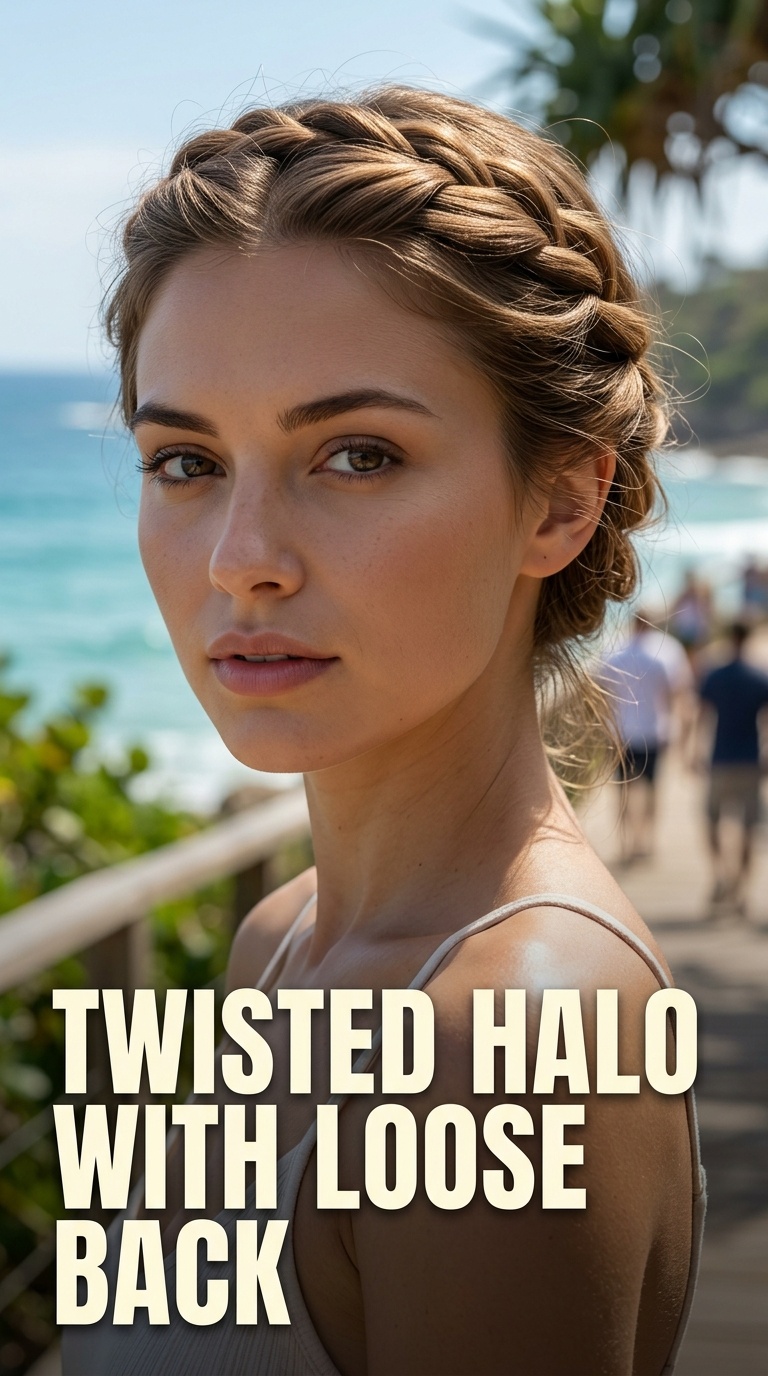 Twisted Halo with Loose Back