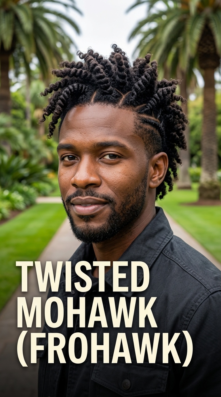 Twisted Mohawk (Frohawk)
