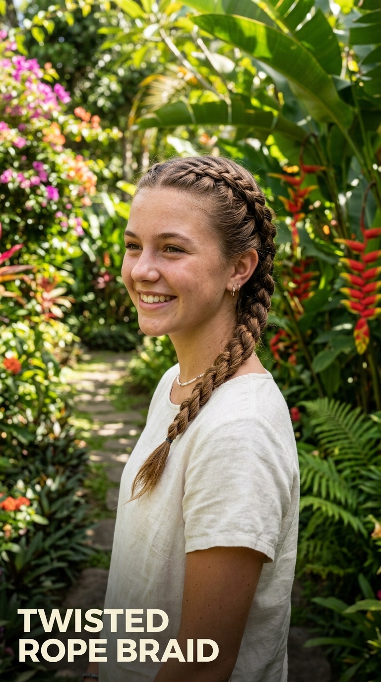 Twisted Rope Braid