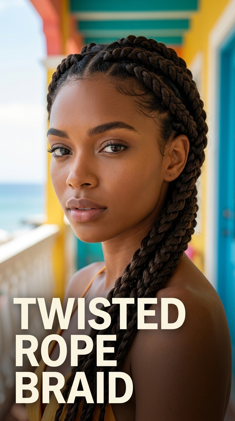 Twisted Rope Braid