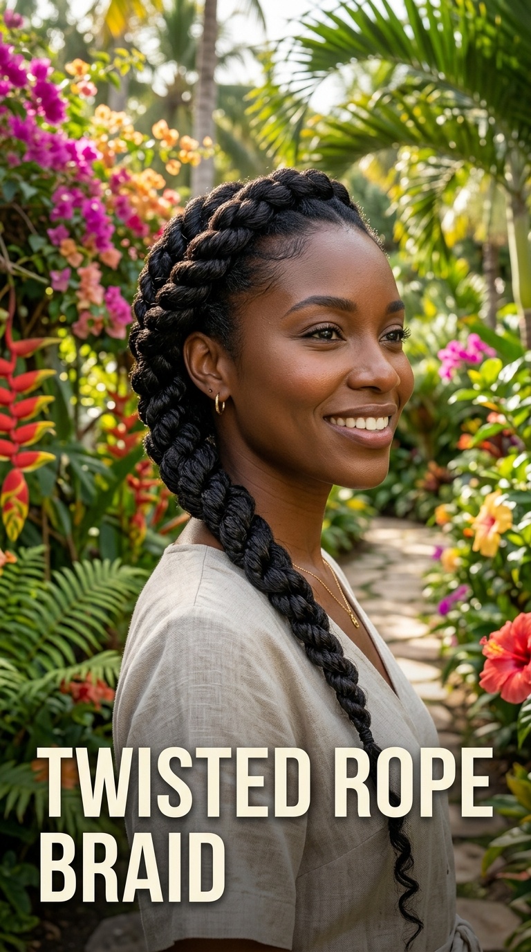 Twisted Rope Braid