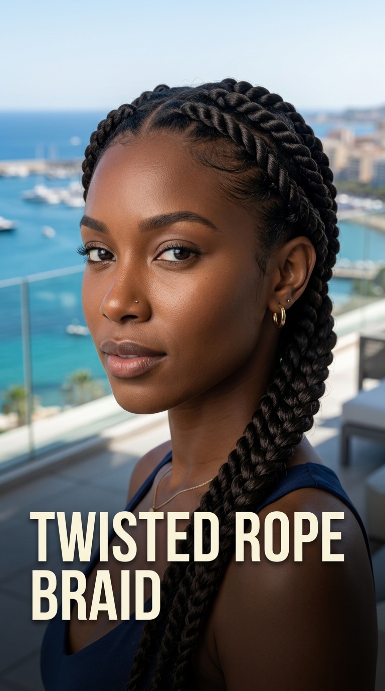 Twisted Rope Braid
