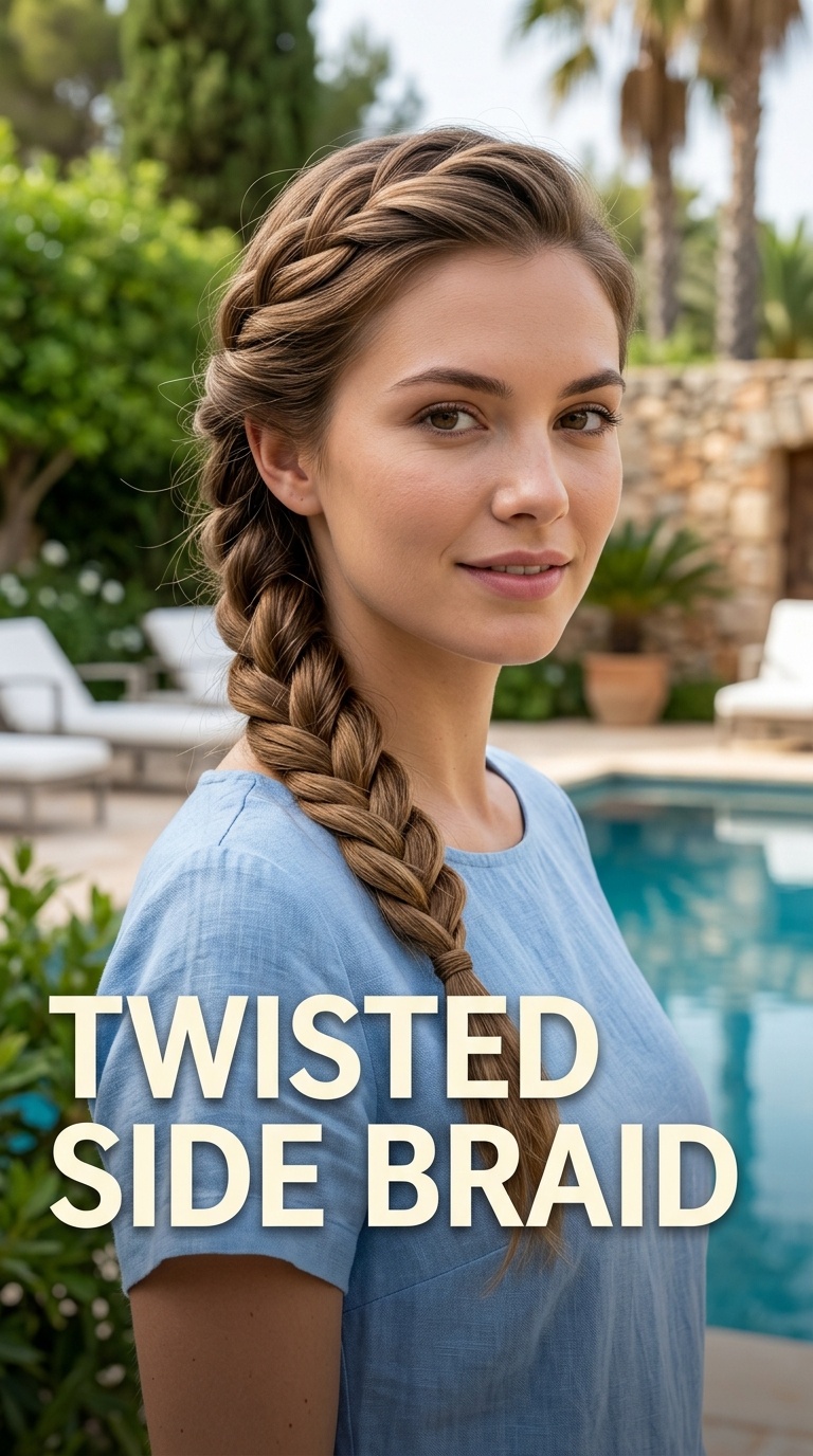 Twisted Side Braid