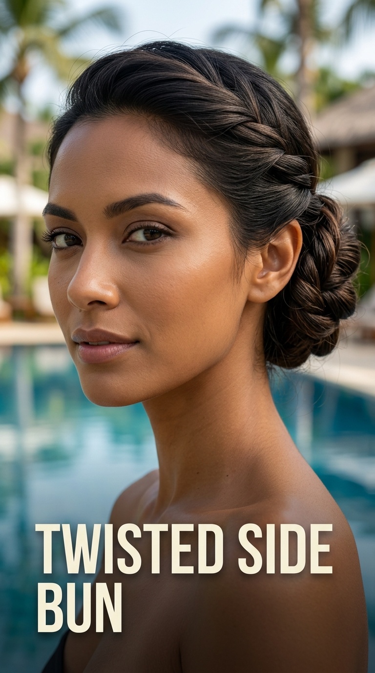 Twisted Side Bun