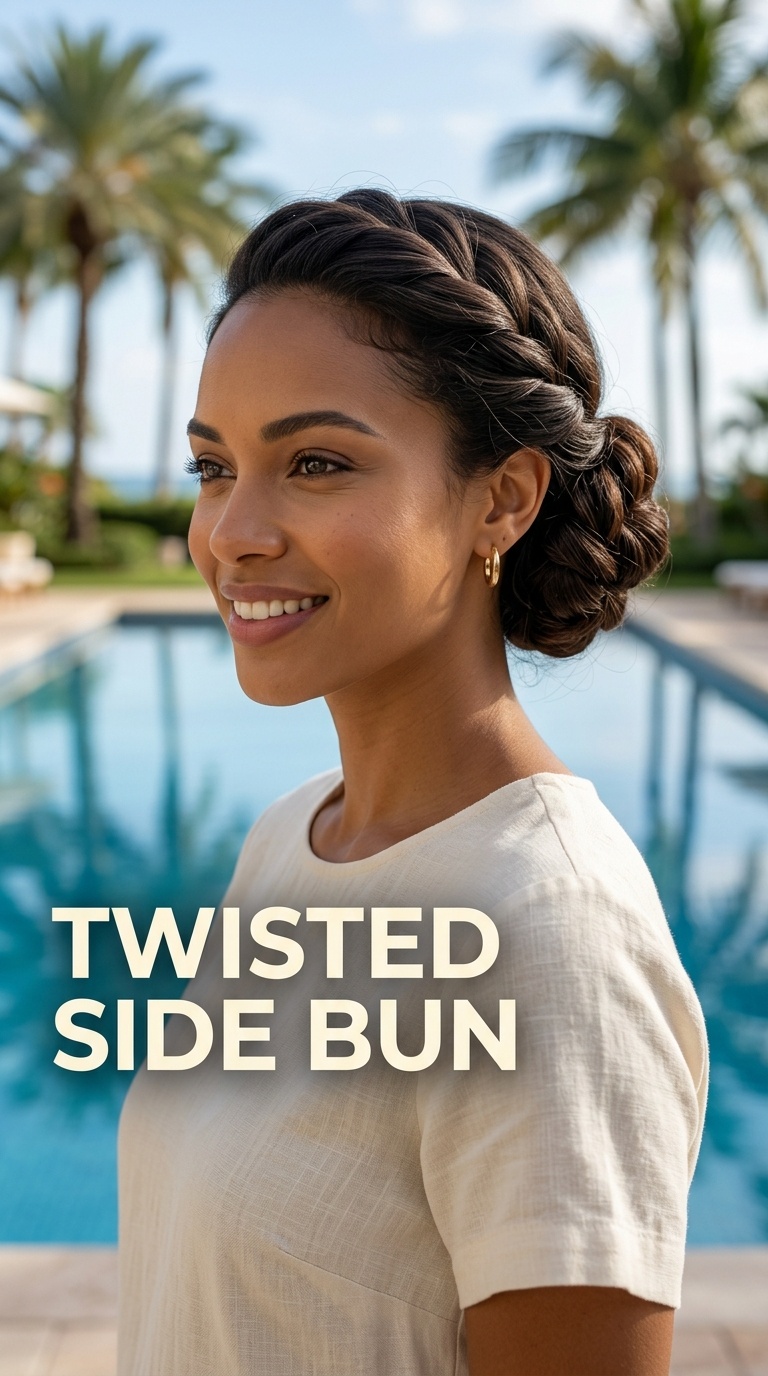 Twisted Side Bun