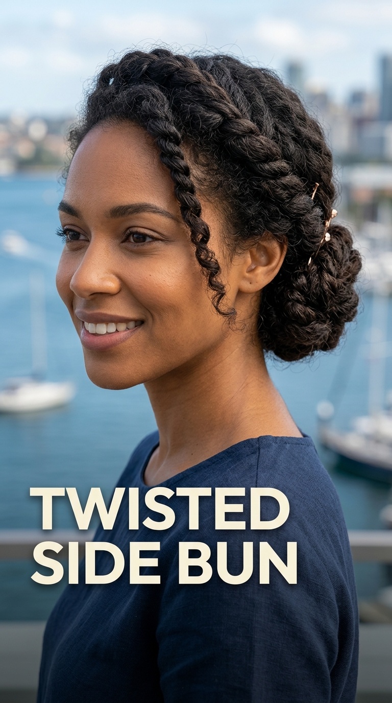 Twisted Side Bun