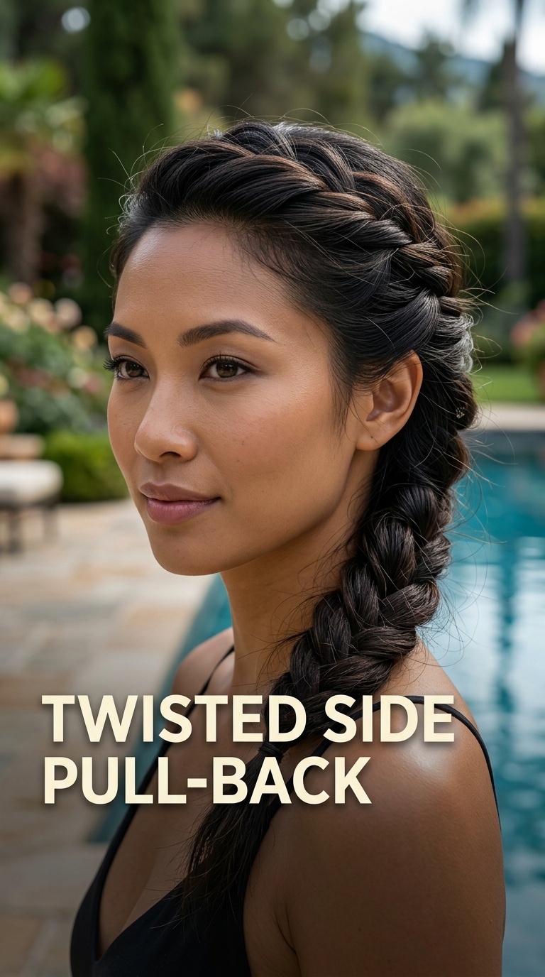 Twisted Side Pull-Back