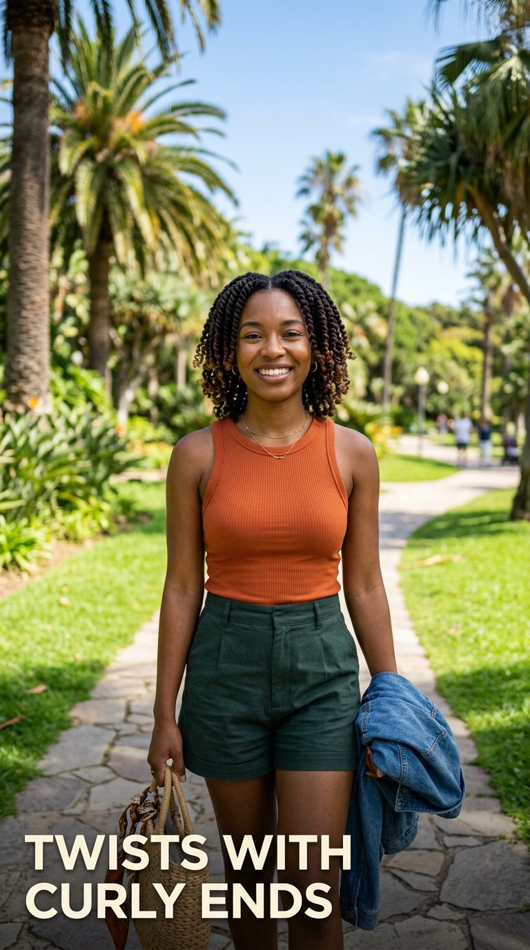 Twists with Curly Ends