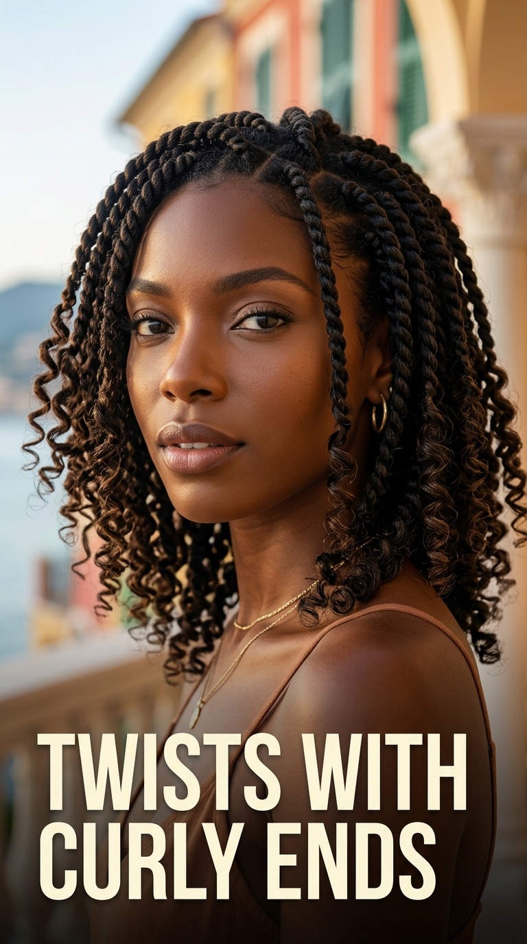 Twists with Curly Ends