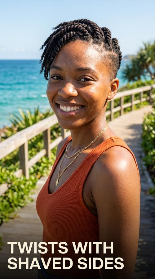 Twists with Shaved Sides