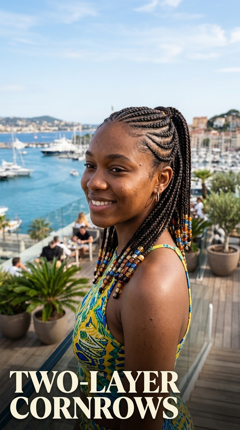 Two-Layer Cornrows