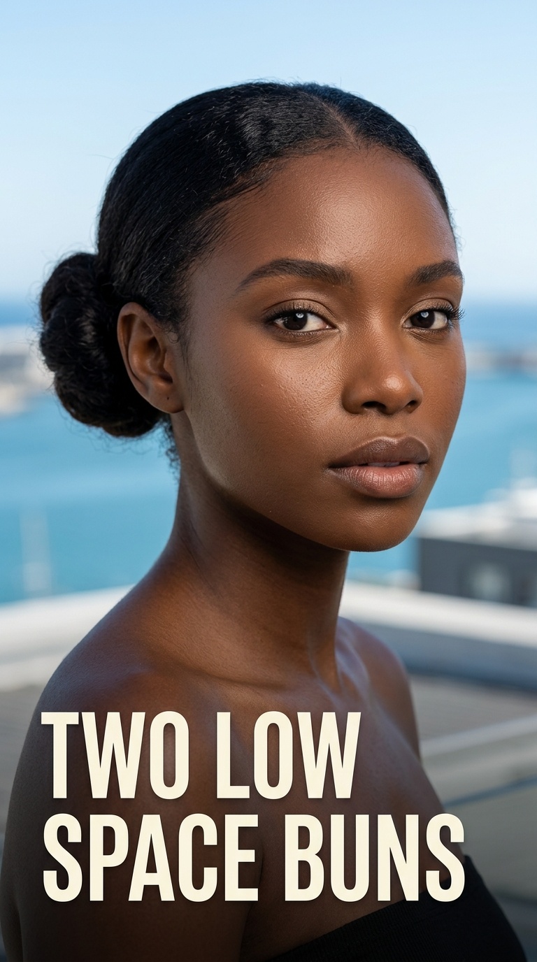 Two Low Space Buns