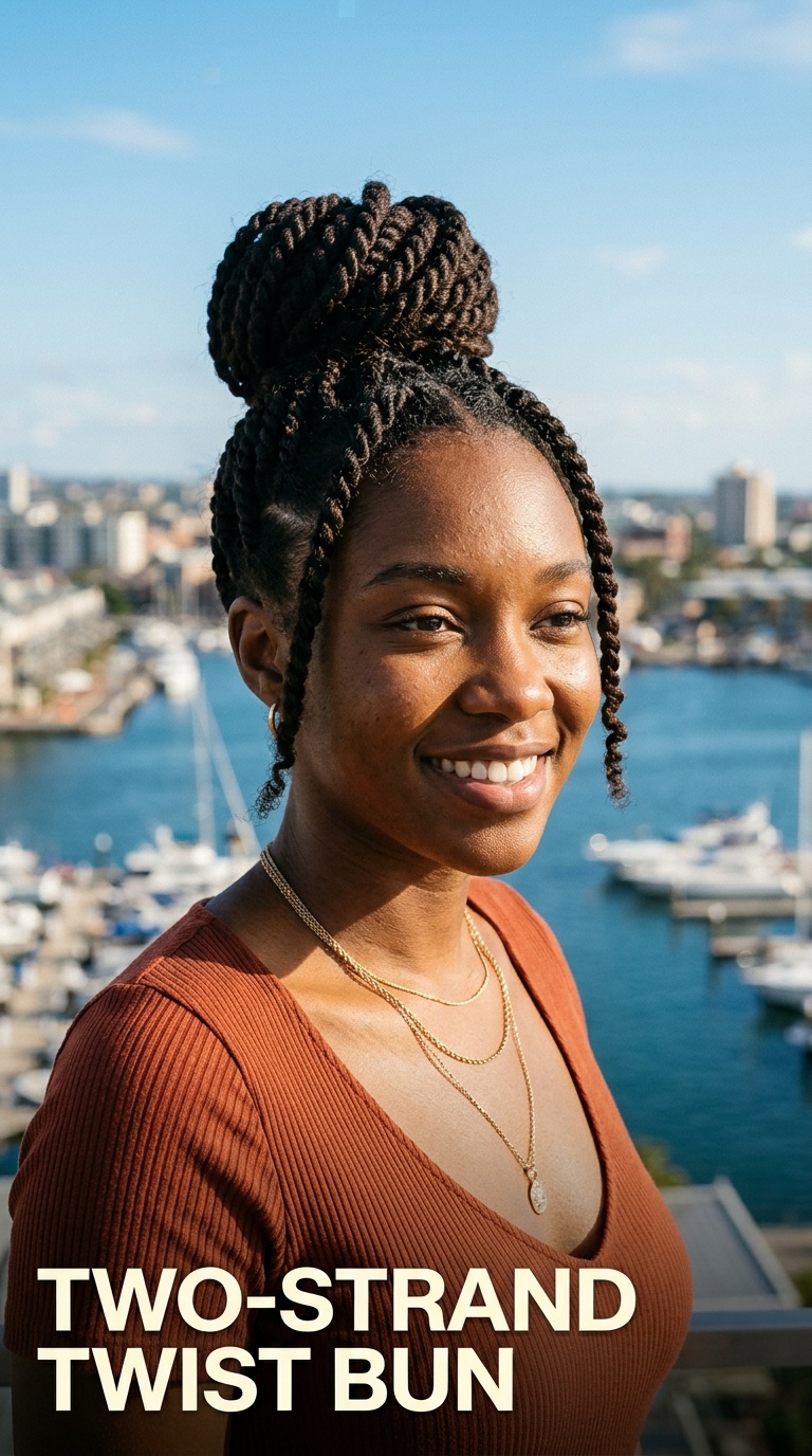 Two-Strand Twist Bun