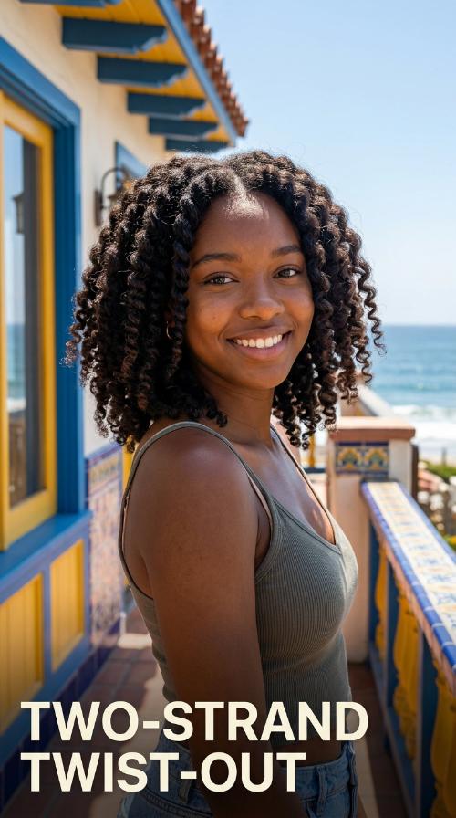 Two-Strand Twist-Out
