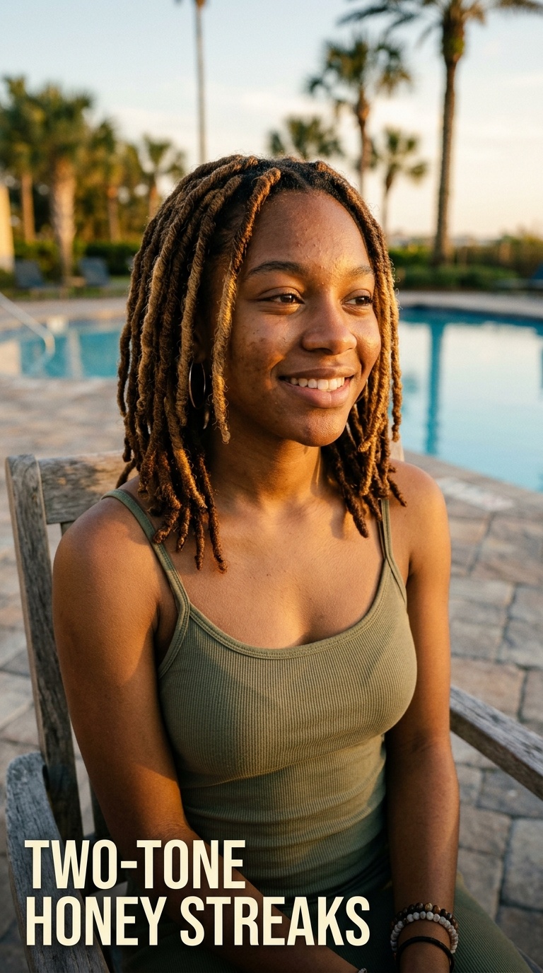 Two-Tone Honey Streaks