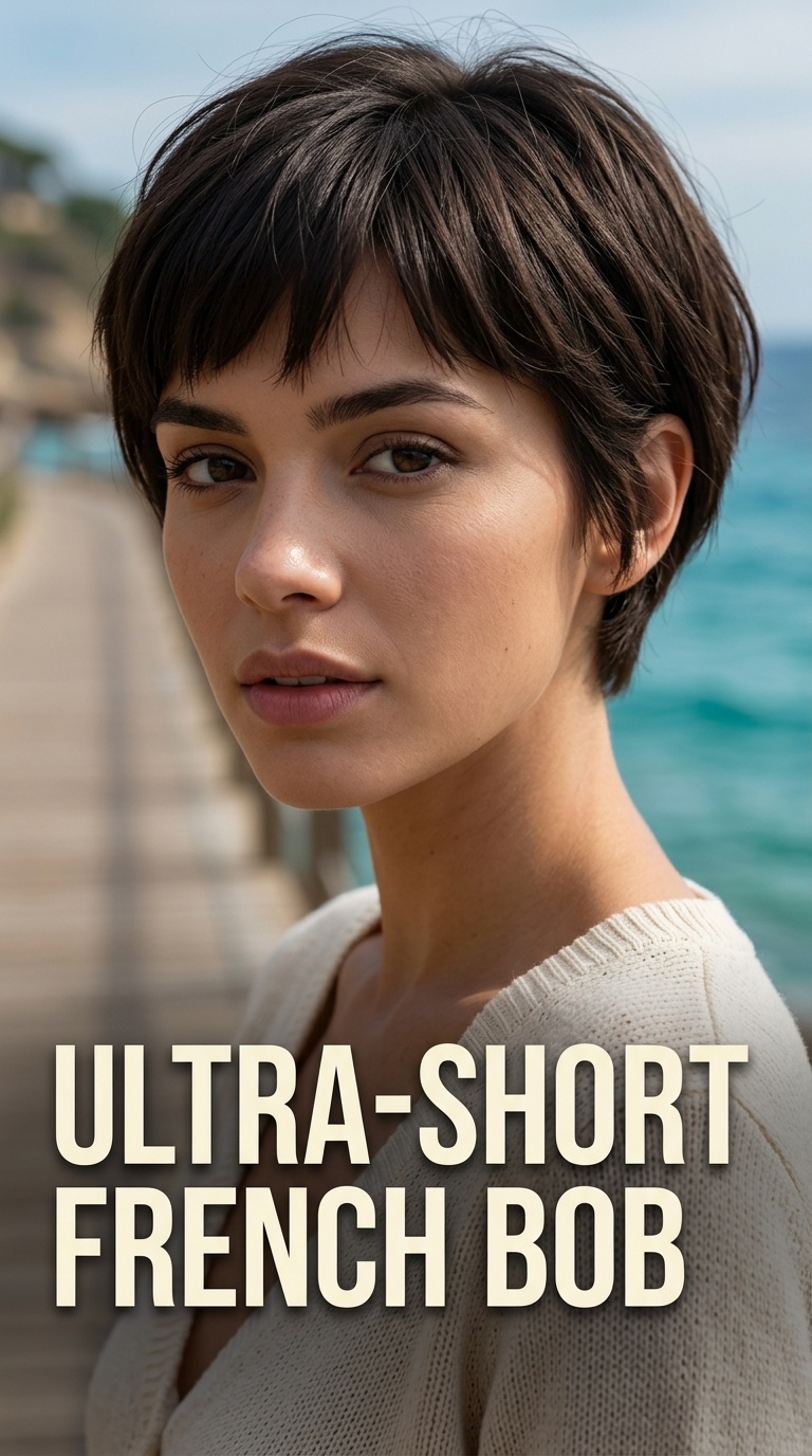 Ultra-Short French Bob