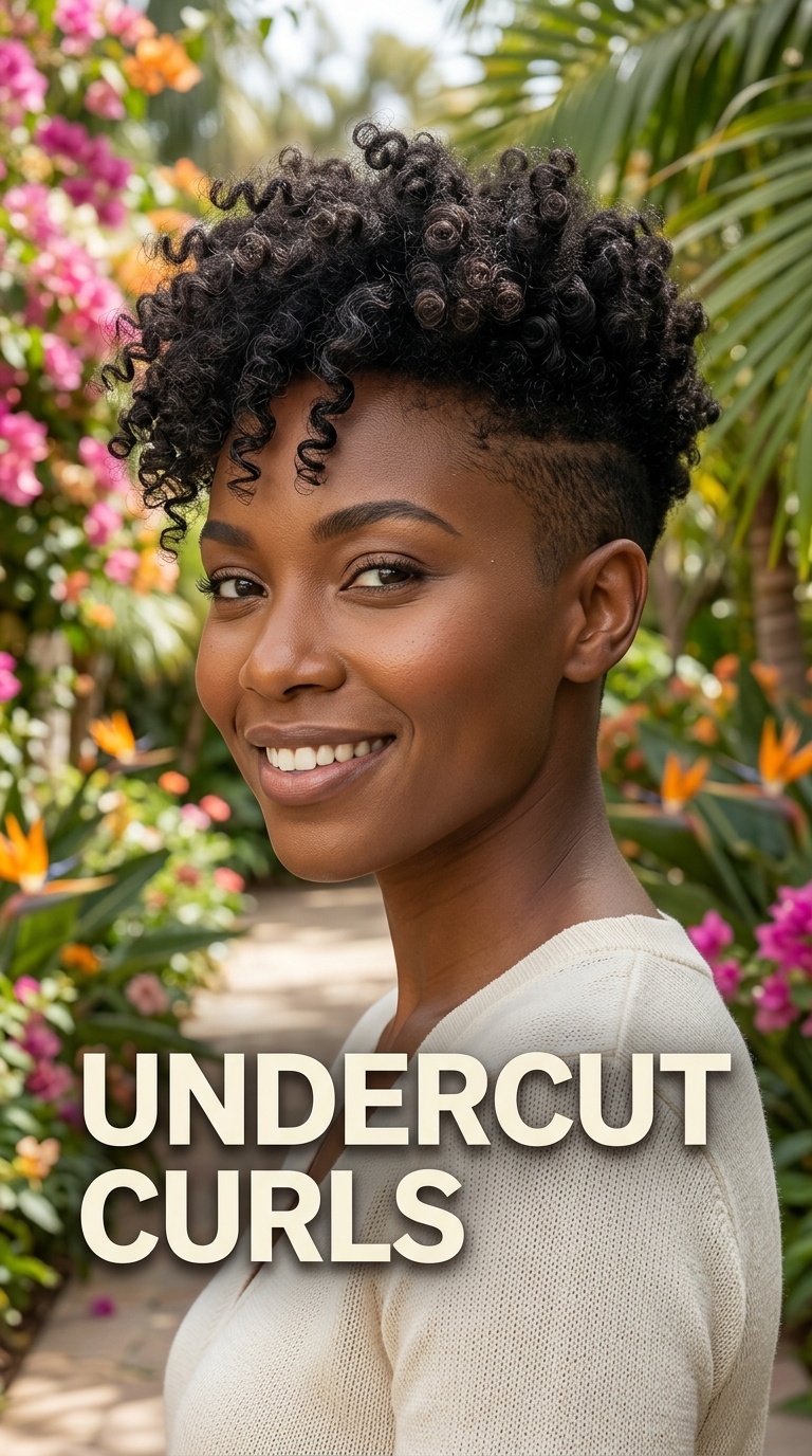 Undercut Curls