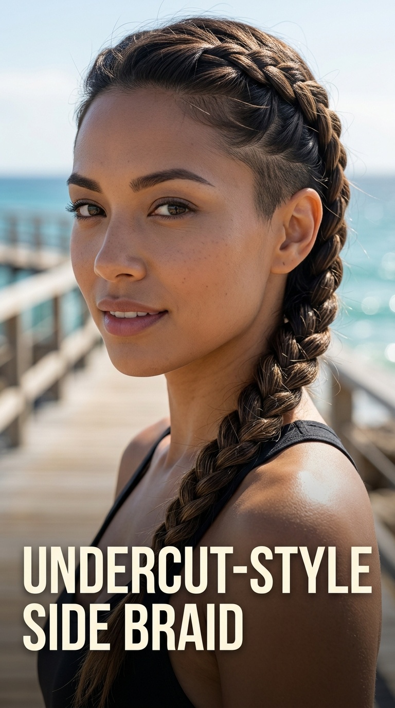 Undercut-Style Side Braid