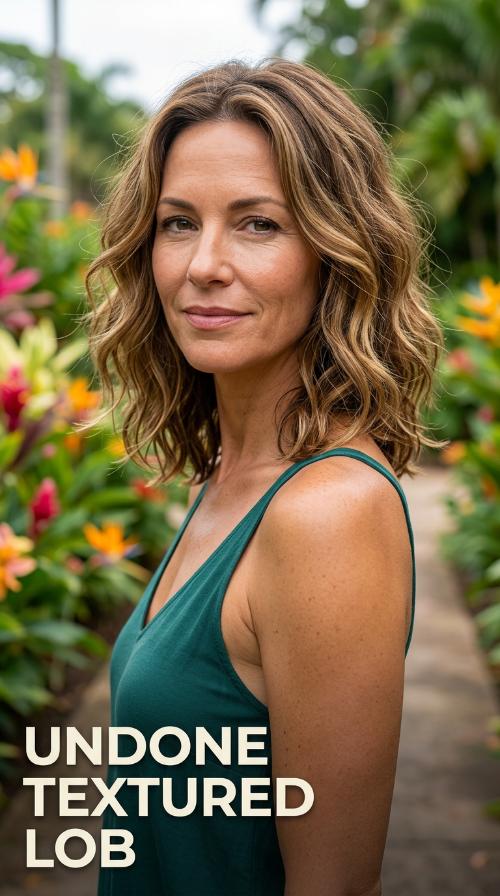 Undone Textured Lob