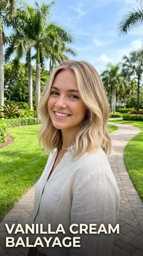 Vanilla Cream Balayage