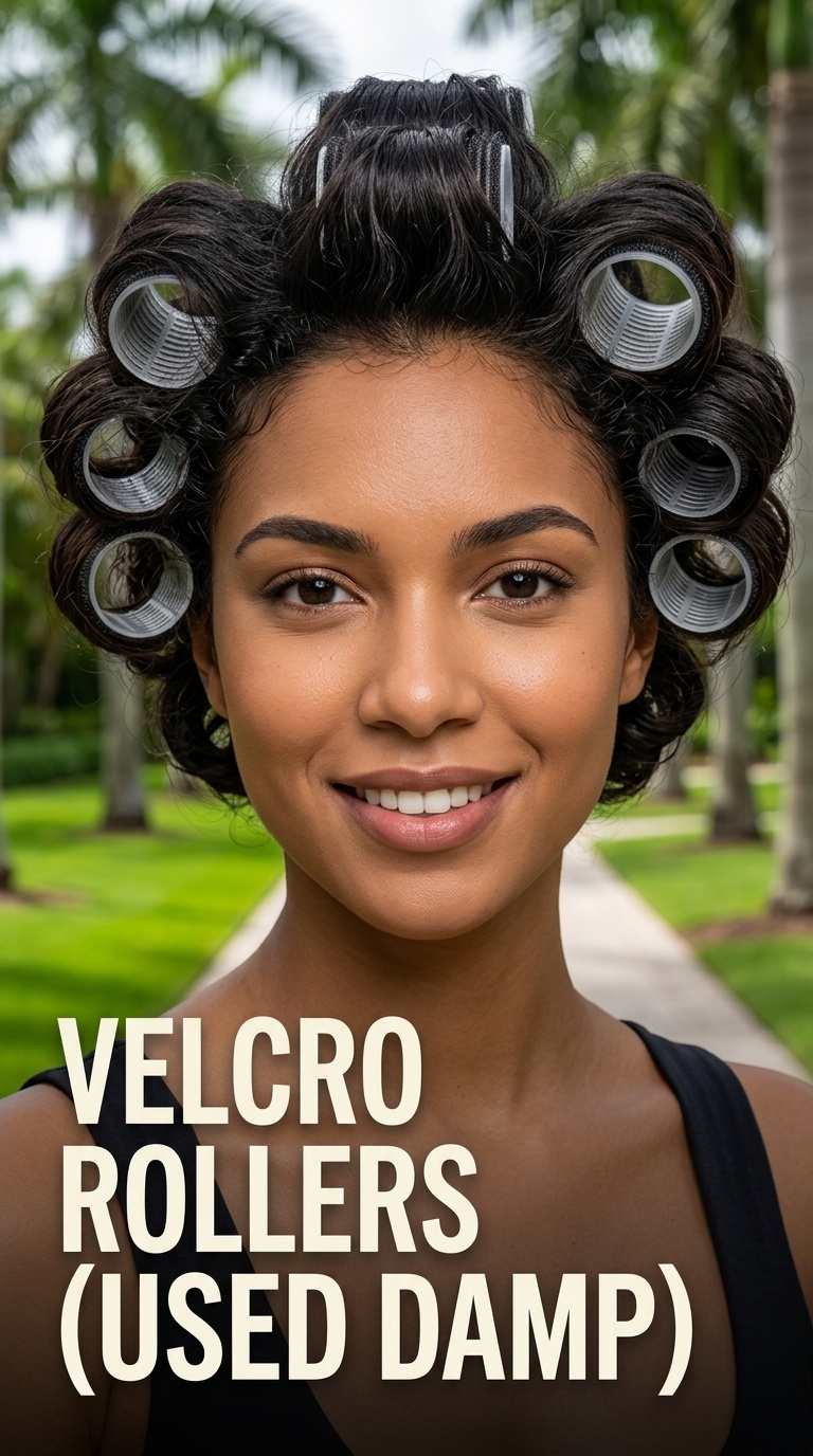 Velcro Rollers (Used Damp)