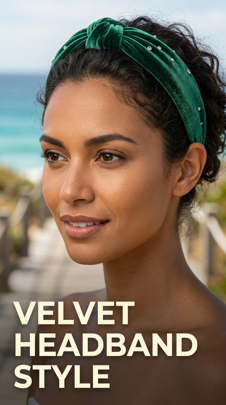 Velvet Headband Style