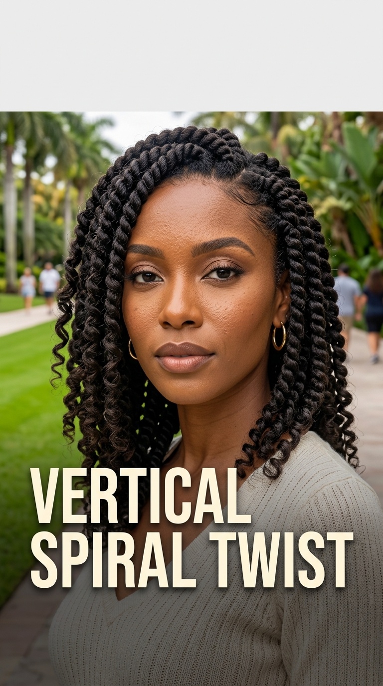 Vertical Spiral Twist
