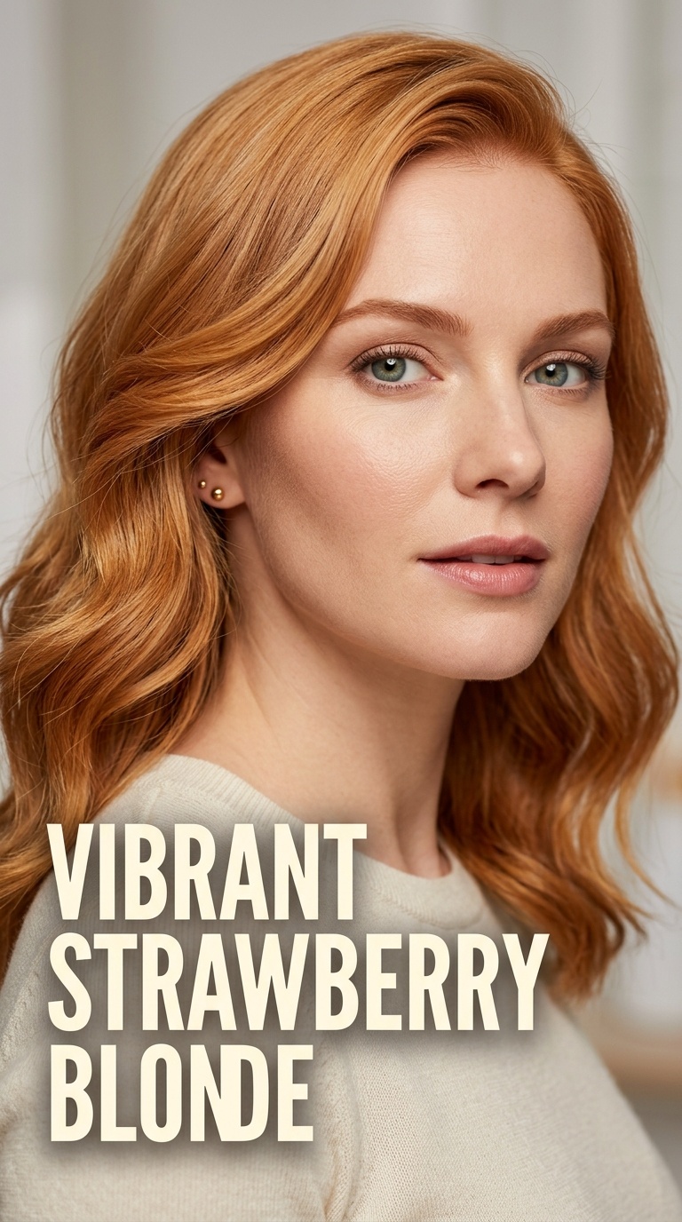 Vibrant Strawberry Blonde