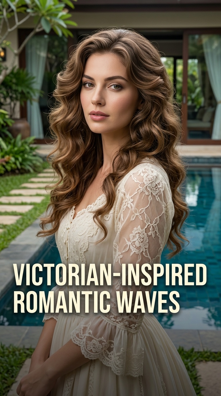 Victorian-Inspired Romantic Waves