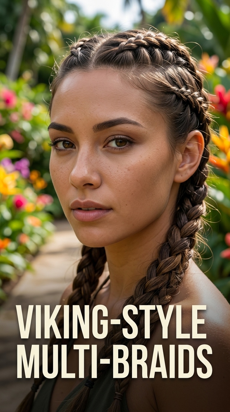 Viking-Style Multi-Braids