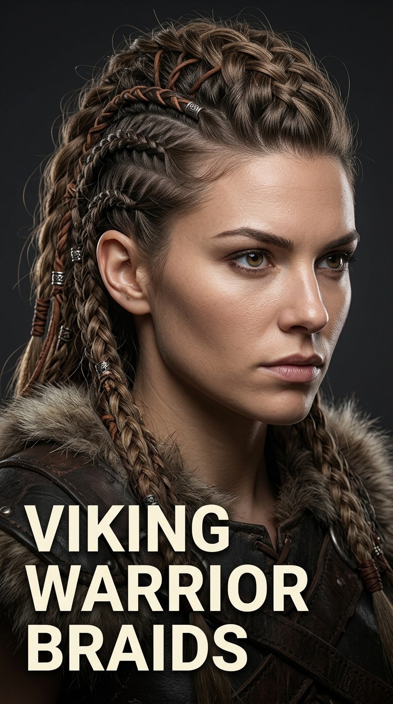 Viking Warrior Braids