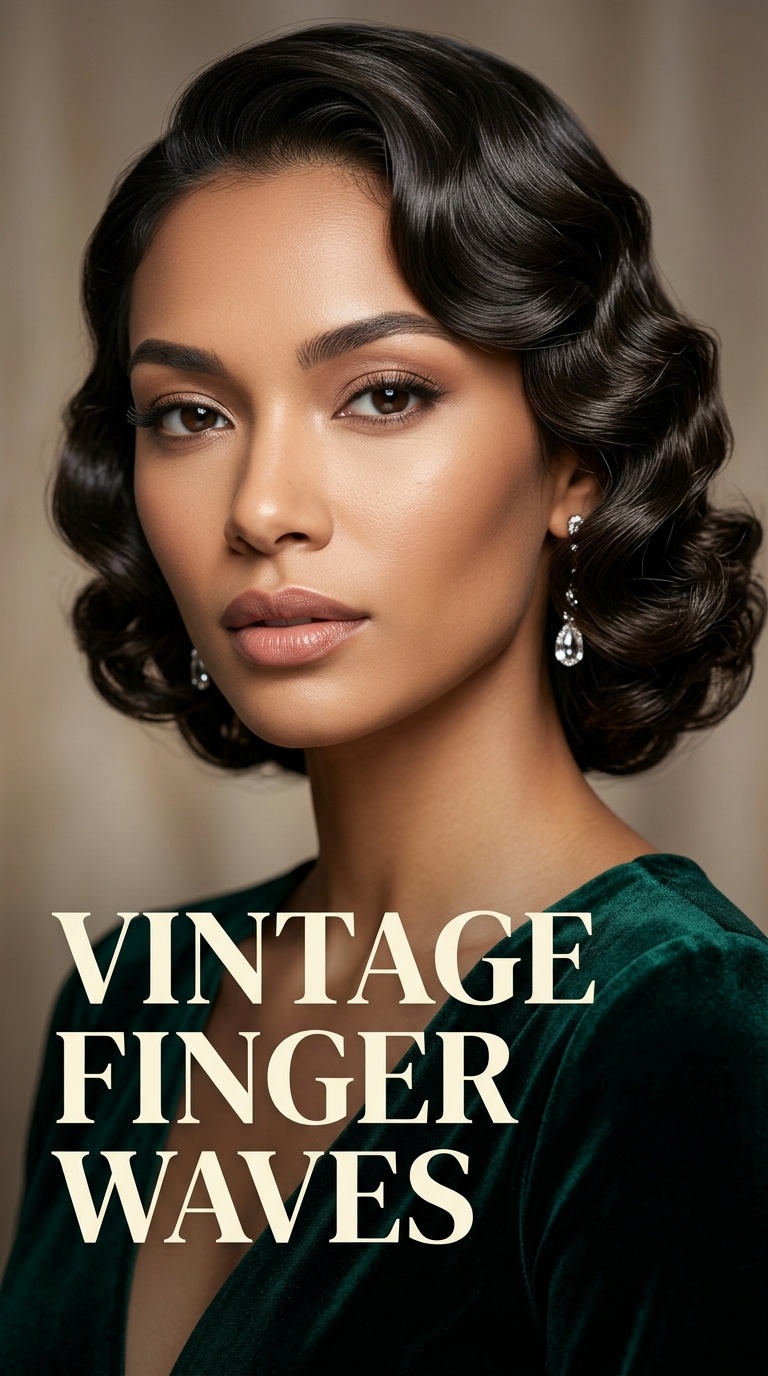 Vintage Finger Waves