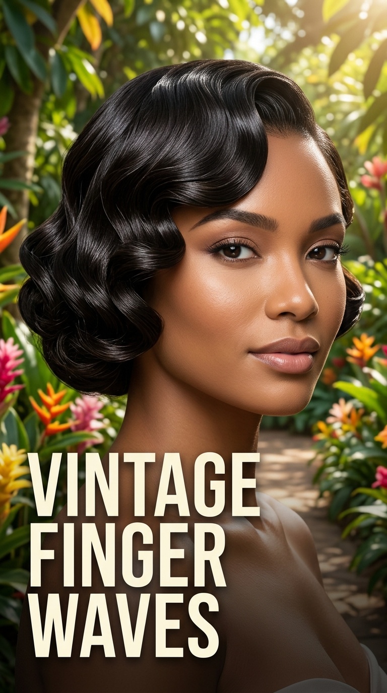 Vintage Finger Waves